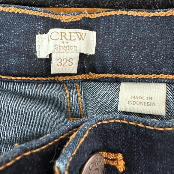 J.Crew Mercantile, dark wash skinny straight Jean size 32s - Picture 4 of 5